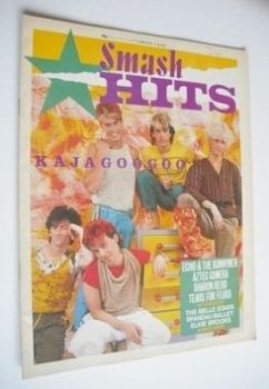 Smash Hits magazine - Kajagoogoo cover (3-16 February 1983)