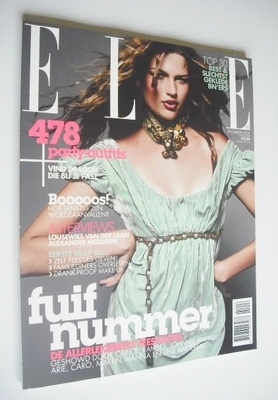 Netherlands Elle magazine - December 2006 - Bette Franke cover