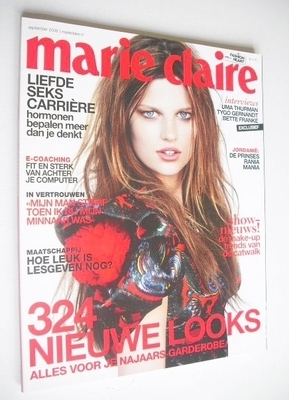 Netherlands Marie Claire magazine - September 2009 - Bette Franke cover