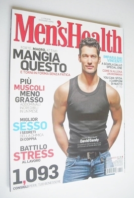 <!--2011-03-->Italian Men's Health magazine - March 2011 - David Gandy cove