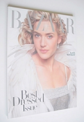 Harper's Bazaar magazine - December 2005 - Kate Winslet cover