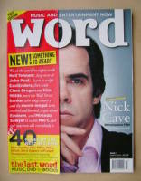 <!--2003-03-->The Word magazine - Nick Cave cover (March 2003 - Issue 1)