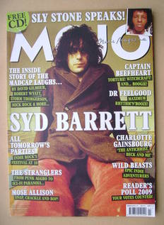 MOJO magazine - Syd Barrett cover (March 2010 - Issue 196)