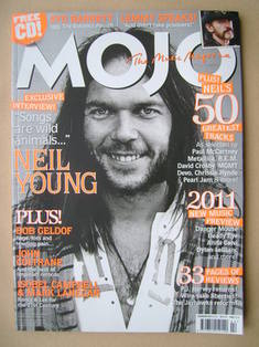 MOJO magazine - Neil Young cover (February 2011 - Issue 207)