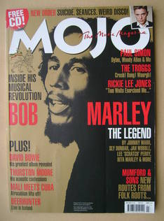 MOJO magazine - Bob Marley cover (July 2011 - Issue 212)