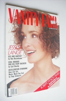 <!--1988-10-->US Vanity Fair magazine - Jessica Lange cover (October 1988)