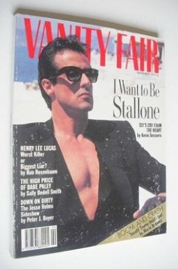 <!--1990-09-->Vanity Fair magazine - Sylvester Stallone cover (September 19