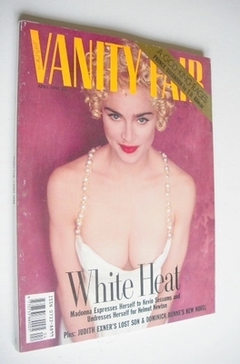 Vanity Fair magazine - Madonna cover (April 1990)