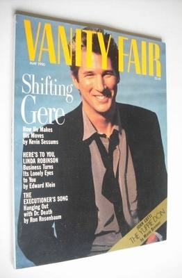 <!--1990-05-->US Vanity Fair magazine - Richard Gere cover (May 1990)