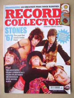 Record Collector - The Rolling Stones cover (April 2007 - Issue 335)