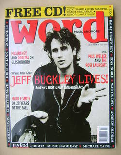 The Word magazine - Jeff Buckley cover (July 2004)