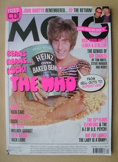 MOJO magazine - Roger Daltrey cover (April 2009 - Issue 185)