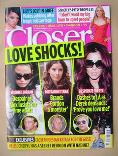 <!--2010-11-13-->Closer magazine - Love Shocks! cover (13-19 November 2010)
