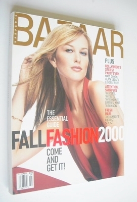 <!--2000-09-->Harper's Bazaar magazine - September 2000 - Amy Lemons cover