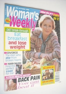Woman's Weekly magazine (8 October 1996)