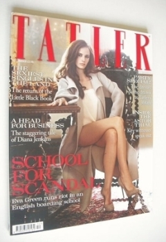Tatler magazine - December 2009 - Eva Green cover