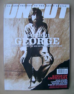 <!--2002-02-->Uncut magazine - George Harrison cover (February 2002)