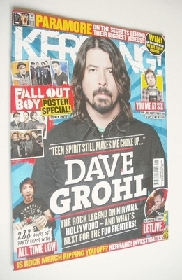 Kerrang magazine - Dave Grohl cover (2 March 2013 - Issue 1455)