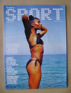 Esquire Sport magazine - Denise Lewis cover (Summer 2001)