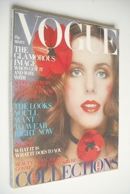 <!--1971-03-01-->British Vogue magazine - 1 March 1971 - Florence LaFuma co