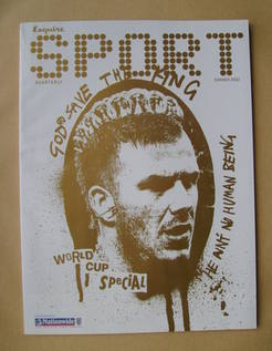 Esquire Sport magazine - David Beckham cover (Summer 2002)