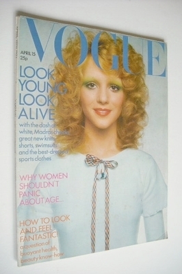 British Vogue magazine - 15 April 1971