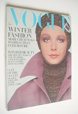 British Vogue magazine - November 1969 (Vintage Issue)