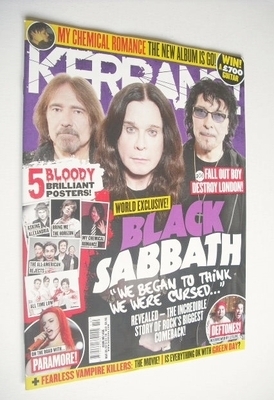 Kerrang magazine - Black Sabbath cover (9 March 2013 - Issue 1456)