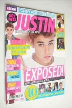 Top Of The Pops magazine - Justin Bieber cover (February 2013 - Special Edition)