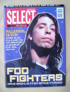 SELECT magazine - Dave Grohl cover (February 1996)