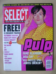 SELECT magazine - Jarvis Cocker cover (October 1995)