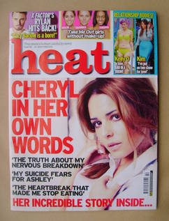 <!--2012-10-20-->Heat magazine - Cheryl Cole cover (20-26 October 2012 - Is