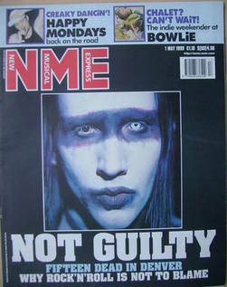 <!--1999-05-01-->NME magazine - Marilyn Manson cover (1 May 1999)