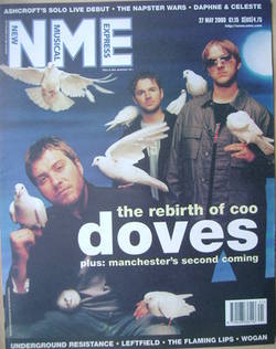 <!--2000-05-27-->NME magazine - Doves cover (27 May 2000)