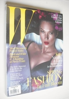 W magazine - March 2013 - Kate Moss cover