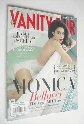 Vanity Fair magazine - Monica Bellucci cover (February 2013 - Spanish Edition)