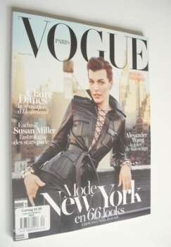 French Paris Vogue magazine - February 2013 - Milla Jovovich cover
