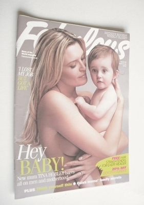 <!--2009-03-22-->Fabulous magazine - Tina Hobley cover (22 March 2009)