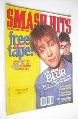 Smash Hits magazine - Blur cover (8-21 May 1996)