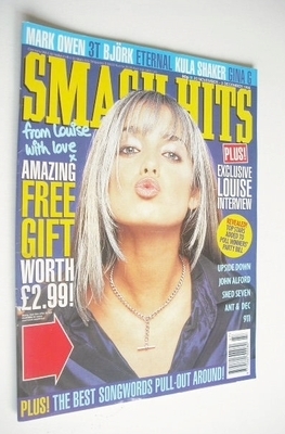 Smash Hits magazine - Louise Nurding cover (20 November - 3 December 1996)