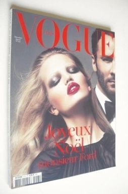 French Paris Vogue magazine - December 2010/January 2011 - Daphne Groeneveld & Tom Ford cover