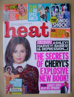 Heat magazine - Cheryl Cole cover (15-21 September 2012 - Issue 697)