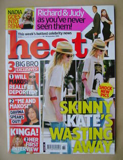 Heat magazine - Kate Hudson cover (10-16 September 2005 - Issue 338)