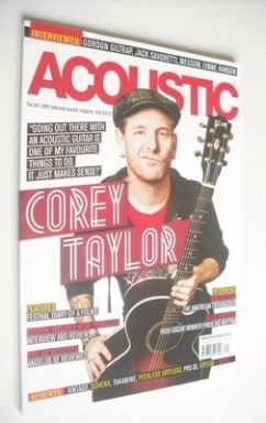 Acoustic magazine - Corey Taylor cover (October 2012)