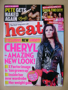 <!--2009-09-19-->Heat magazine - Cheryl Cole cover (19-25 September 2009 - 