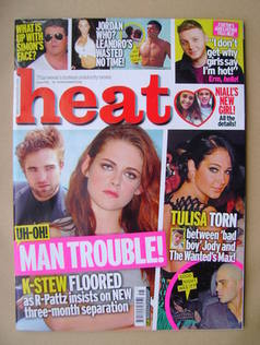 Heat magazine - Kristen Stewart / Robert Pattinson cover (10-16 November 2012 - Issue 705)