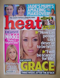 <!--2006-10-14-->Heat magazine - Grace Adams-Short cover (14-20 October 200