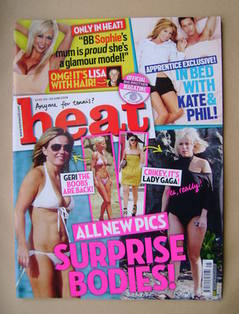 <!--2009-06-20-->Heat magazine - Surprise Bodies cover (20-26 June 2009 - I