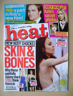 <!--2009-05-02-->Heat magazine - Lindsay Lohan cover (2-8 May 2009 - Issue 