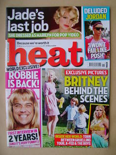 <!--2009-03-14-->Heat magazine - Britney Spears cover (14-20 March 2009 - I